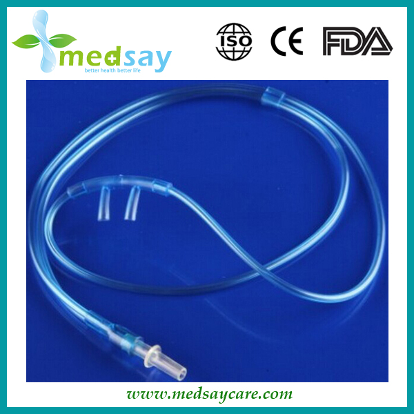 Nasal oxygen cannula Quick coupling