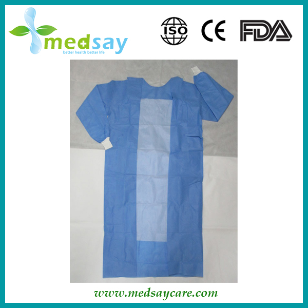 Surgical gown Stardand with reinforced