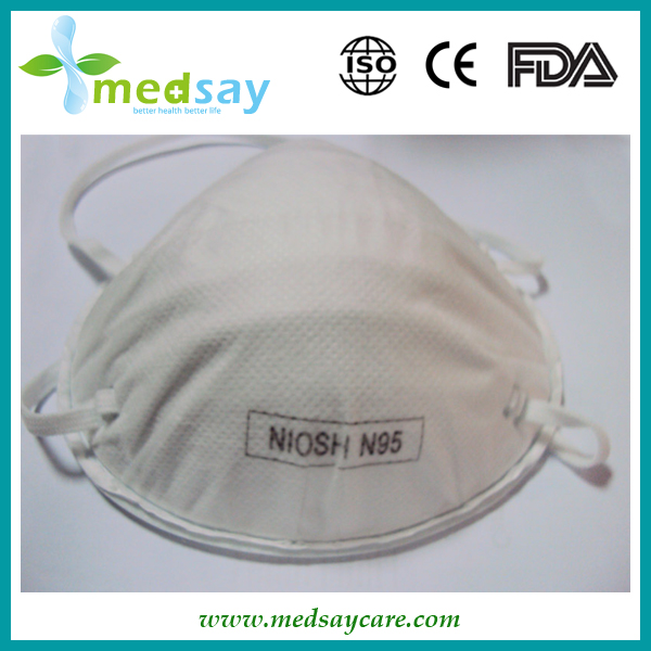 N95 mask cone type without valve