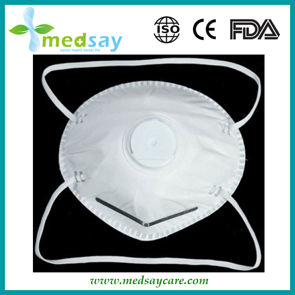 FFP1 dust mask cone type with valve