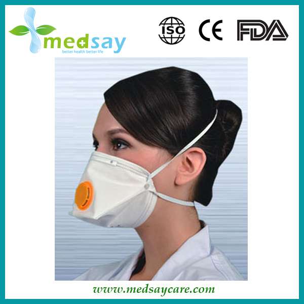 FFP2 dust mask boat type with valve