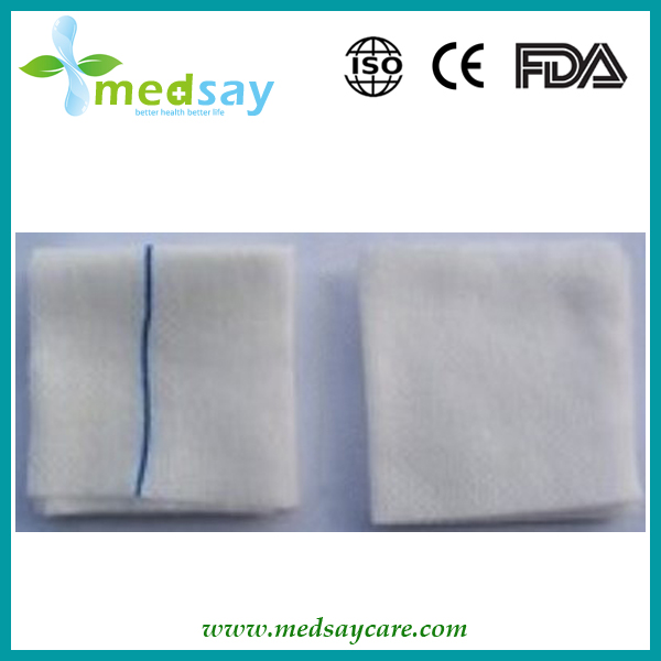 Non woven sponges with x-ray