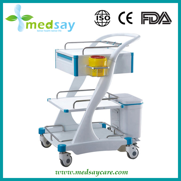 Plastic Medical Luxurious Treatment trolley